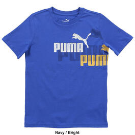 Boys &#40;8-20&#41; Puma Logo Lab Pack Short Sleeve Jersey Tee