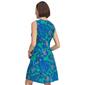 Womens Tommy Hilfiger Sleeveless Floral Leaf Shift Dress - image 3
