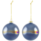 Northlight 6ct. Shiny Blue, Green, & Teal  Christmas Ornaments - image 3