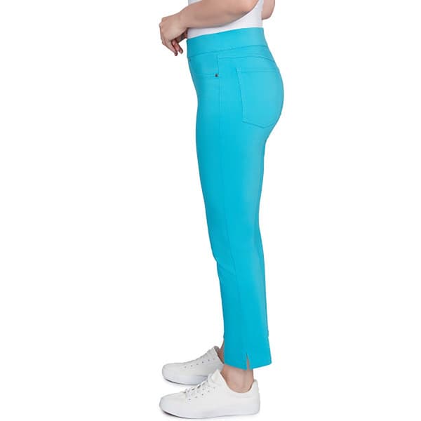 Womens Skye''s The Limit Lavender Sky Pull On Slimming Capris