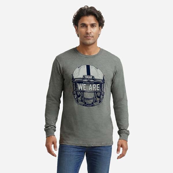 Mens Tailgate State Helmet Long Sleeve Tee