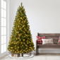 Puleo International 7.5ft. Pre-Lit Wyoming Pine Christmas Tree - image 3