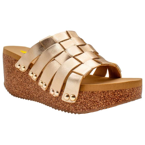 Womens Volatile Enoki Wedge Sandals - image 