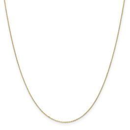 Gold Classics&#40;tm&#41;10kt. Yellow Gold 0.8mm 20in. Chain Necklace
