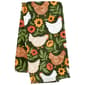 Chicks Dig Flowers Kitchen Towel - image 1