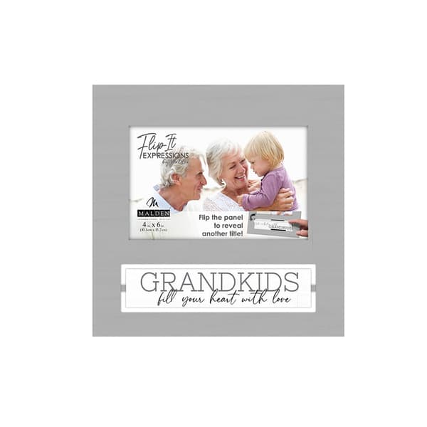 Malden Sentiment Grandkids Flip-It Frame - 4x6 - image 