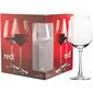 Home Essentials Red Series 15.2oz. Stem Wine Glasses - Set of 4 - image 1