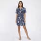 Womens J Valdi Monstera Tropical Zip Hoodie Swim Cover Up - image 1