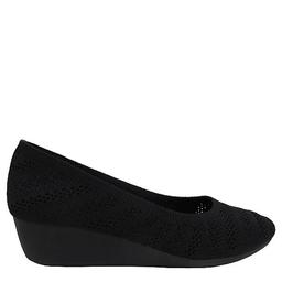 Womens Jellypop Damira Perforated Wedge Pumps