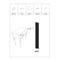 9th & Pike® Brown Farmhouse Wood Console Table - image 10