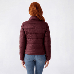 Juniors Love Me Now Nylon Puffer Jacket