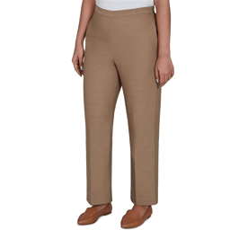 Womens Alfred Dunner Union Square Woven Pants - Short Length