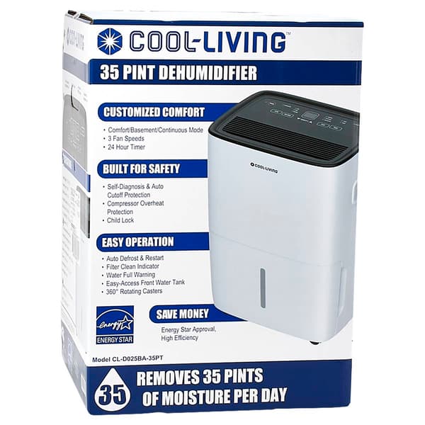 Cool Living 35 Pint Dehumidifier