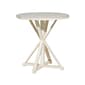 9th & Pike(R) White Wood Farmhouse Accent Table - image 1