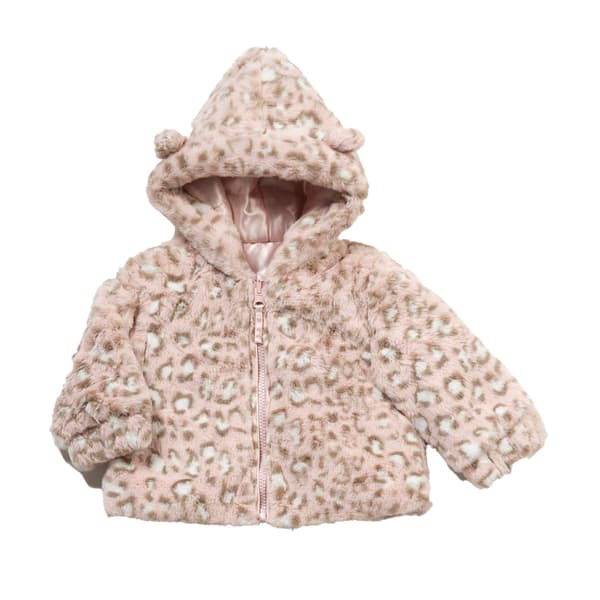 Baby Girl &#40;12-24M&#41; Rothschild Fur Zip Reverse Jacket - image 