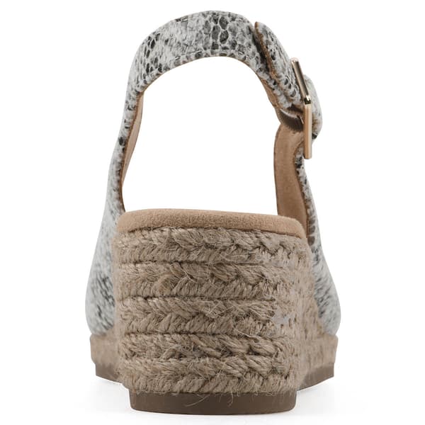 Womens White Mountain Maize Espadrille Sandals