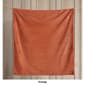 Eddie Bauer Ribbed Texture Stripe Solid Fleece Reversible Throw - image 9