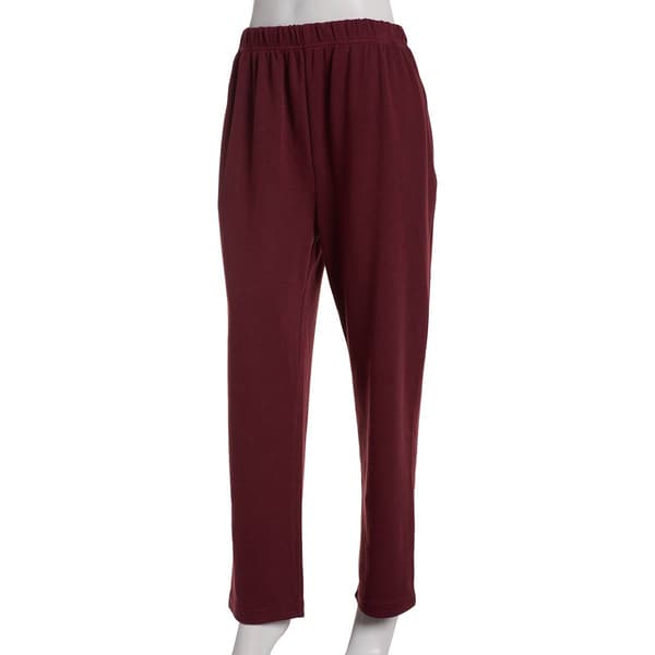 Womens Hasting & Smith Pull On Ribbed Knit Pants