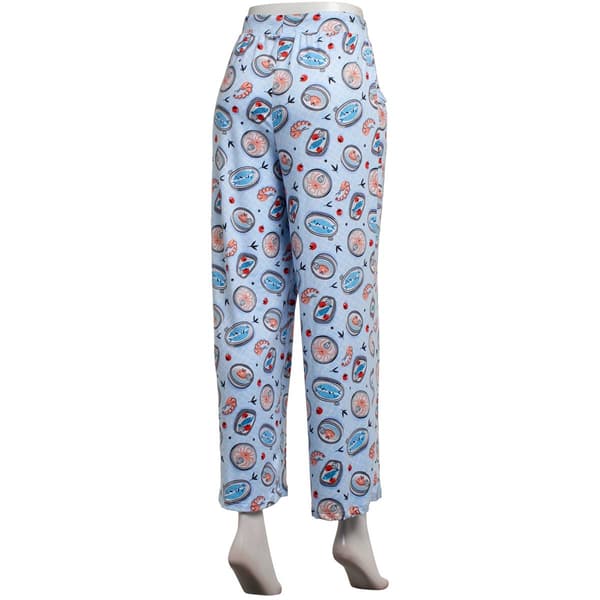 Juniors Pillow Talk Sardines Wide Leg Pajama Pants