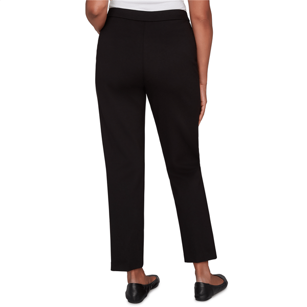Womens Alfred Dunner Barcelona Stretch Ponte Knit Casual Pants