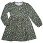 Girls (7-16) Jolie & Joy Forest Floral Puff Sleeve Yummy Dress - image 2