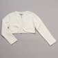 Girls (4-6x) Rare Editions Long Sleeve Faux Pearl Cardigan - image 1