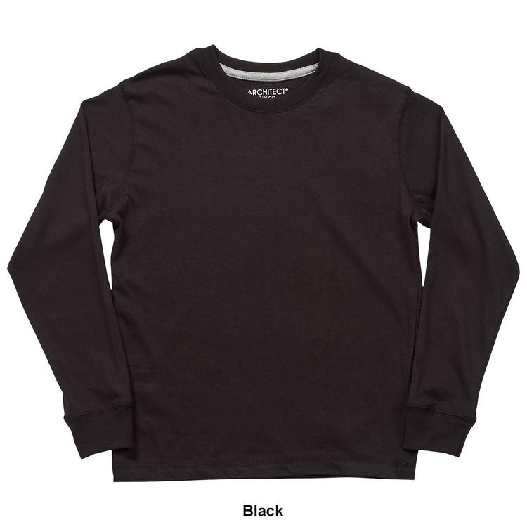 Boys (8-20) Architect® Jean Co. Long Sleeve Crew Neck Jersey Tee