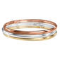 Ellen Tracy Sterling Silver Bangles - Set of 3 - image 1