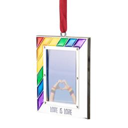 Northlight Seasonal 3.5in. Love is Love Frame Christmas Ornament