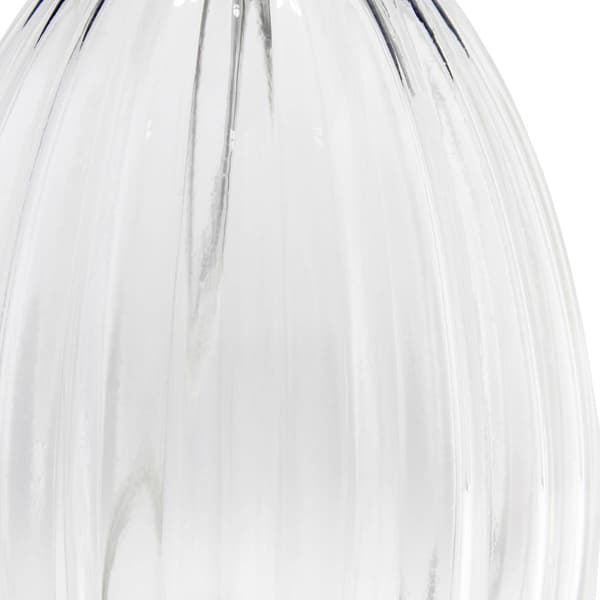 Lalia Home Classix 17.63in. Fluted Glass Table Lamp