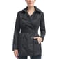 Womens BGSD Waterproof Classic Hooded Short Trench Coat - image 1