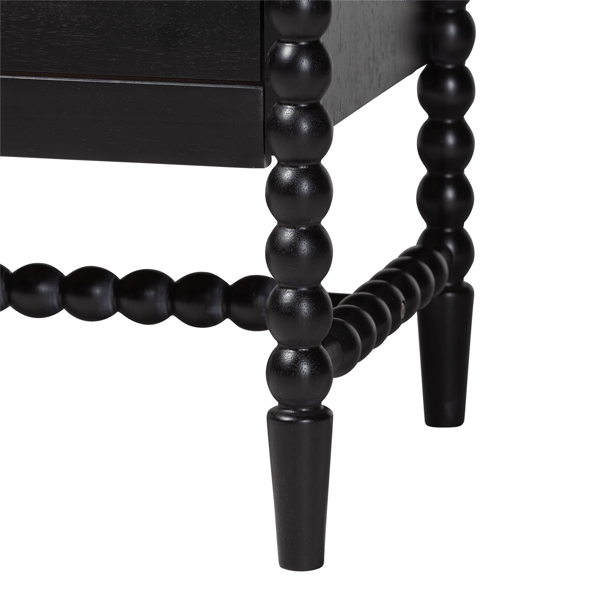 Baxton Studio Brantley Spindle 6-Drawer Dresser