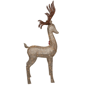 Northlight 74in. LED Champagne Deer Outdoor Christmas Decor - image 5