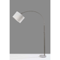 Simplee Adesso Rigley Arc Lamp with White Shade - image 4