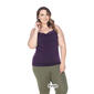 Plus Size White Mark Lace Trim Camisole - image 7