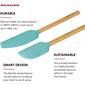 KitchenAid Bamboo 2pc. Spatula Set - Aqua - image 3
