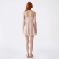Juniors Trixxi Solid Ruffle Hem Skater Slip Dress - image 2