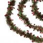 Northlight 50ft. Red And Green With Polka Dots Tinsel Garland - image 1