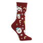 Womens Heat Holders(R) Ellen Ultra Lite Festive Pawfect Crew Socks - image 1