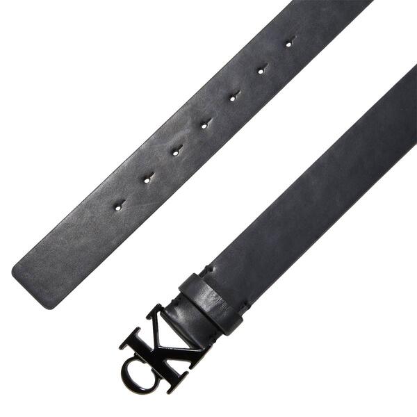 Mens Calvin Klein 38mm CK Archive Logo Belt - image 