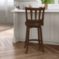 HH2 Home Presque Isle Cherry Wood Counter Height Swivel Stool - image 7