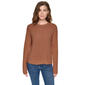 Womens DKNY Long Sleeve Roll Hem Cable Knit Sweater - image 1