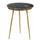9th & Pike(R) Gold Contemporary Stoneware Accent Table - image 1