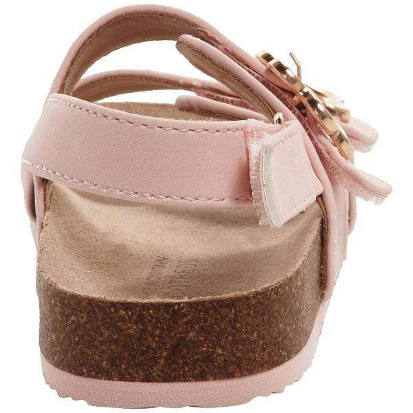 Big Girls White Mountain Gingham Sandals