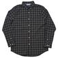 Mens Chaps Long Sleeve Plaid Button Down Shirt - Forest Green - image 1