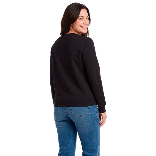 Womens Bare Your Soul by Sweet Soul Candy Cane Heart Sweatshirt