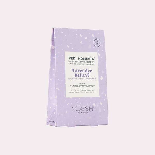 Voesh Pedi Moments Lavender Relieve - image 
