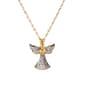 Accents by Gianni Argento Diamond Accent Plated Angel Pendant - image 1