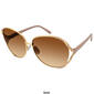Womens SOUTHPOLE Metal Rose Gold Sunglasses - image 2