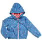 Girls (4-6x) Pink Platinum Heart & Star Windbreaker - image 1
